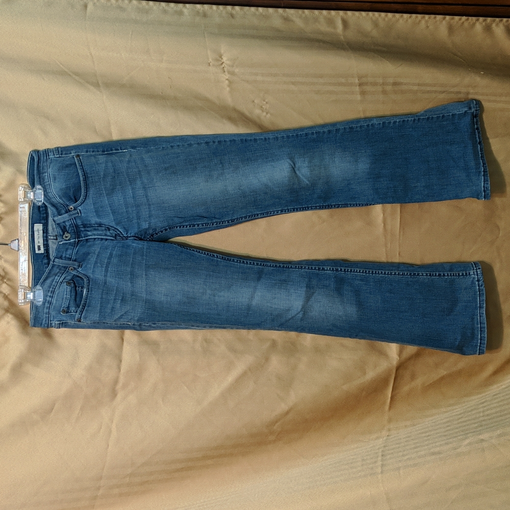 Levi's Women's 524 Too Superlow Light Blue Boot Cut Jeans